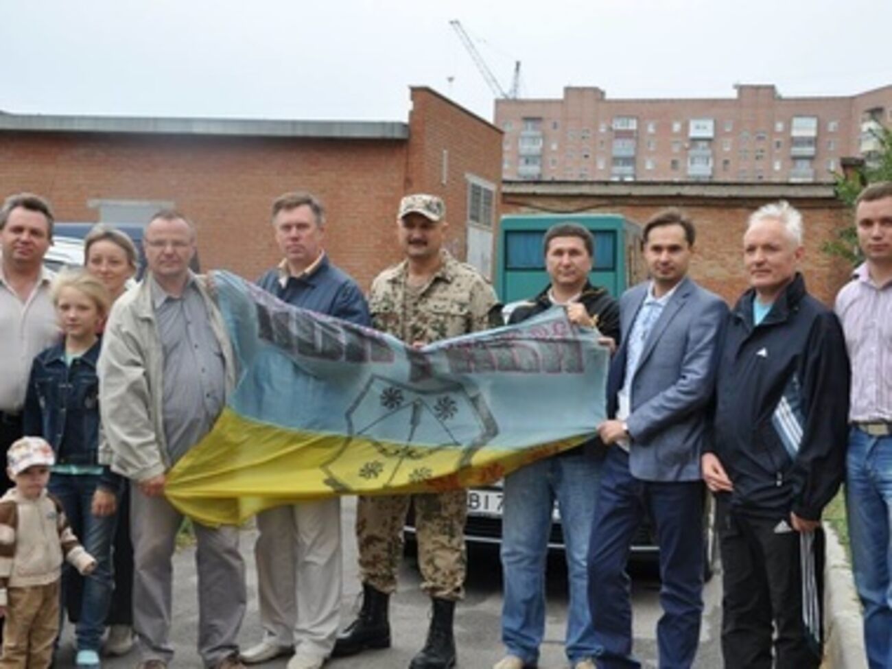 Ворона отправился в зону боевых действий