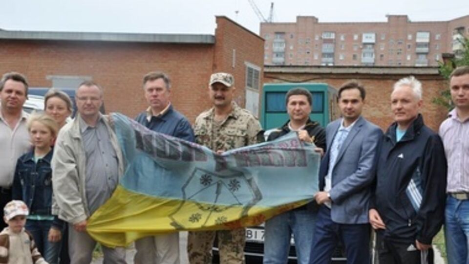 Ворона отправился в зону боевых действий