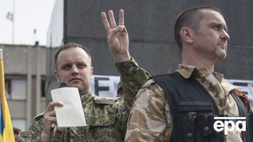 Поездку Павла Губарева (слева) в Россию подтвердили в "ДНР"