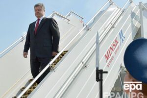 Порошенко в Минске встретился с Эштон