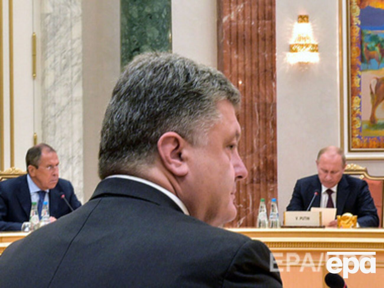 Порошенко общался с Путиным почти два часа