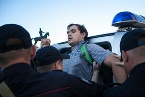 Монахова задерживает полиция