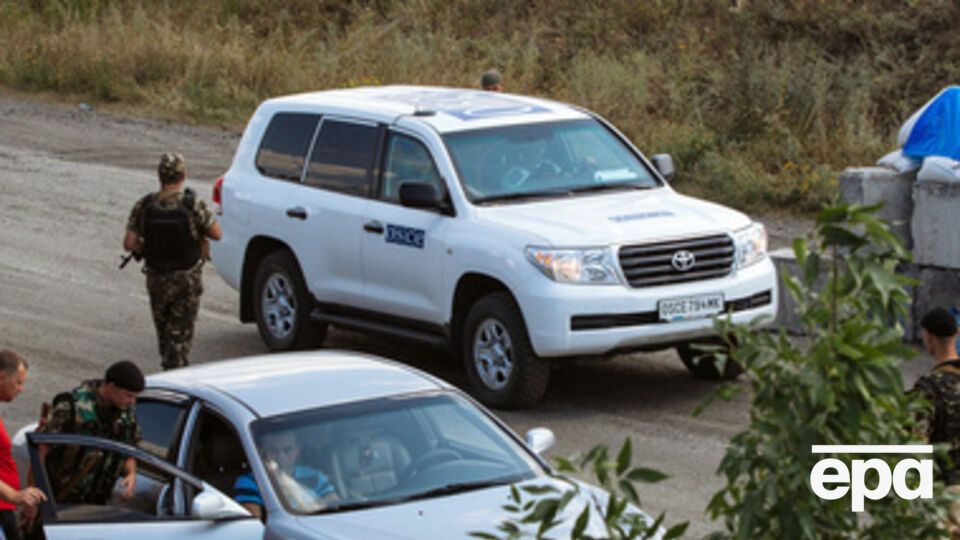 ОбСЕ отчиталось о пересечении украинско-российской границы