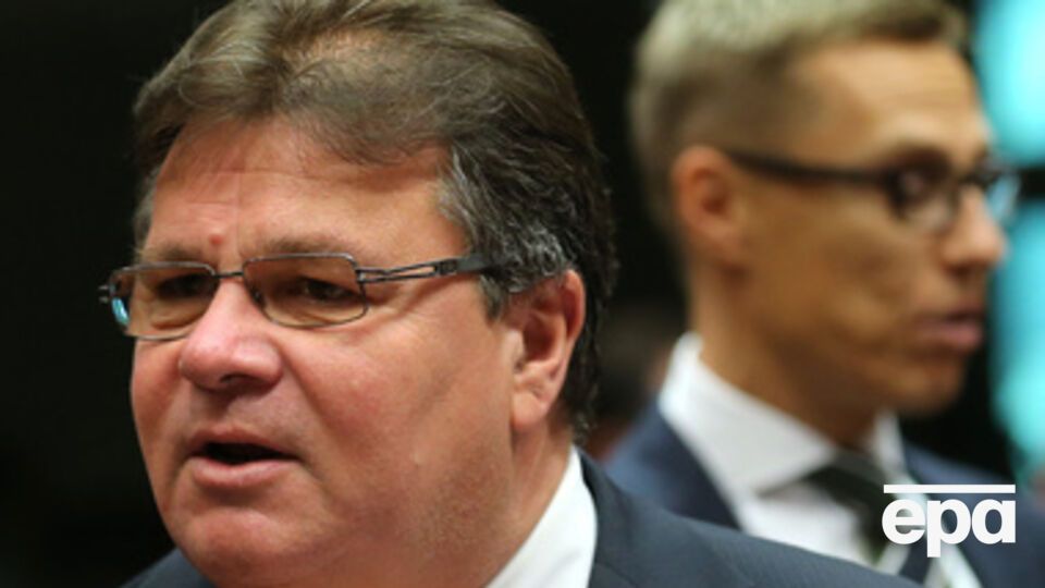 Министр иностранных дел Литвы Линас Линкявичюс