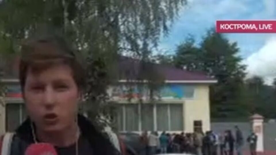 Журналистам запрещали снимать митинг