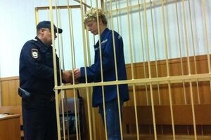 Владимир Подрезов в зале суда