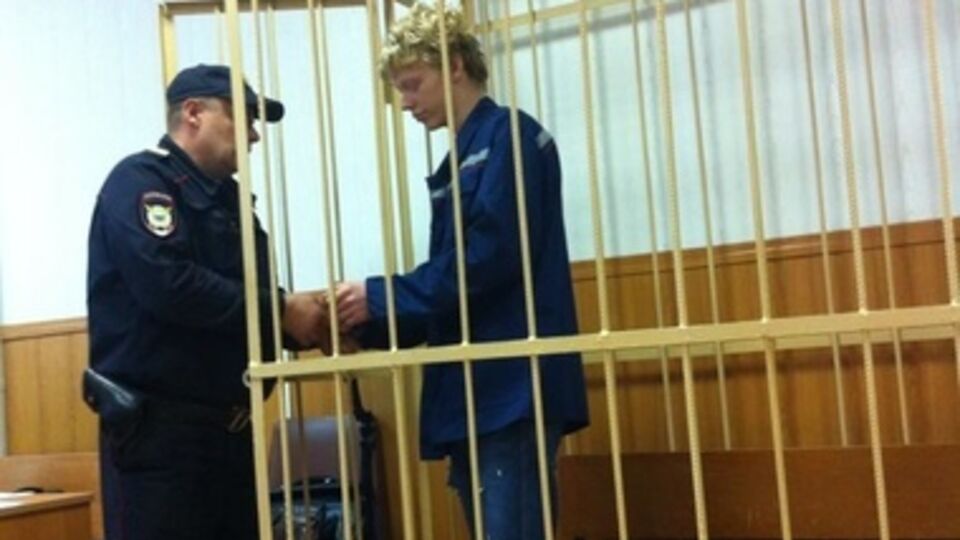 Владимир Подрезов в зале суда