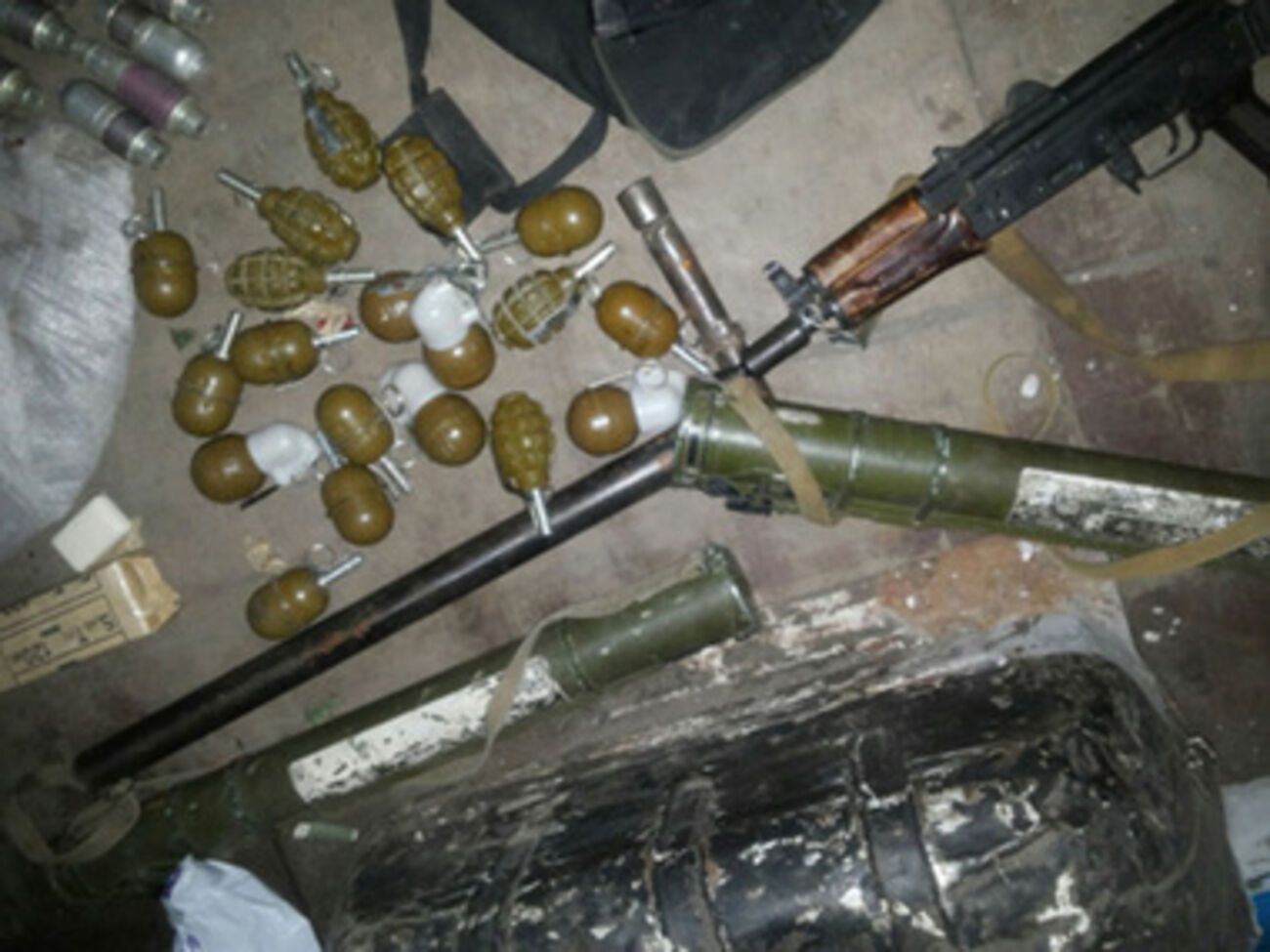 Водитель заявил, что нашел оружие в Донецкой области и вез его к себе домой в Черкассы