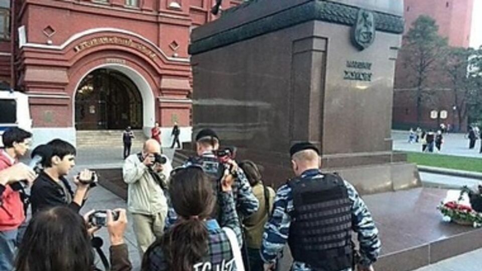 В общей сложности 28 августа в Москве за пикеты против войны задержали семь человек