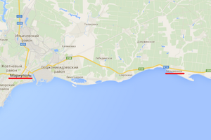 От Безыменного до Мариуполя – 20 км