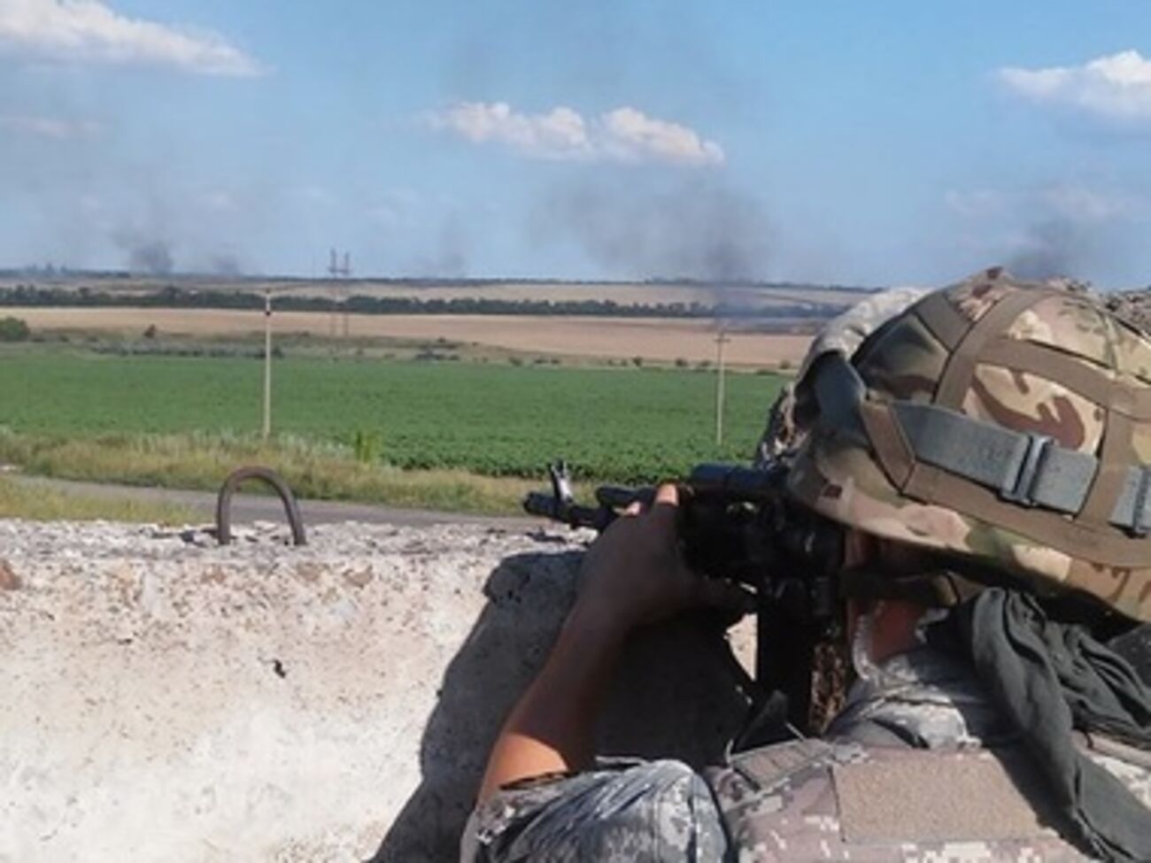 Данные о местонахождении колонны Семенченко сообщил руководству Нацгвардии и МВД