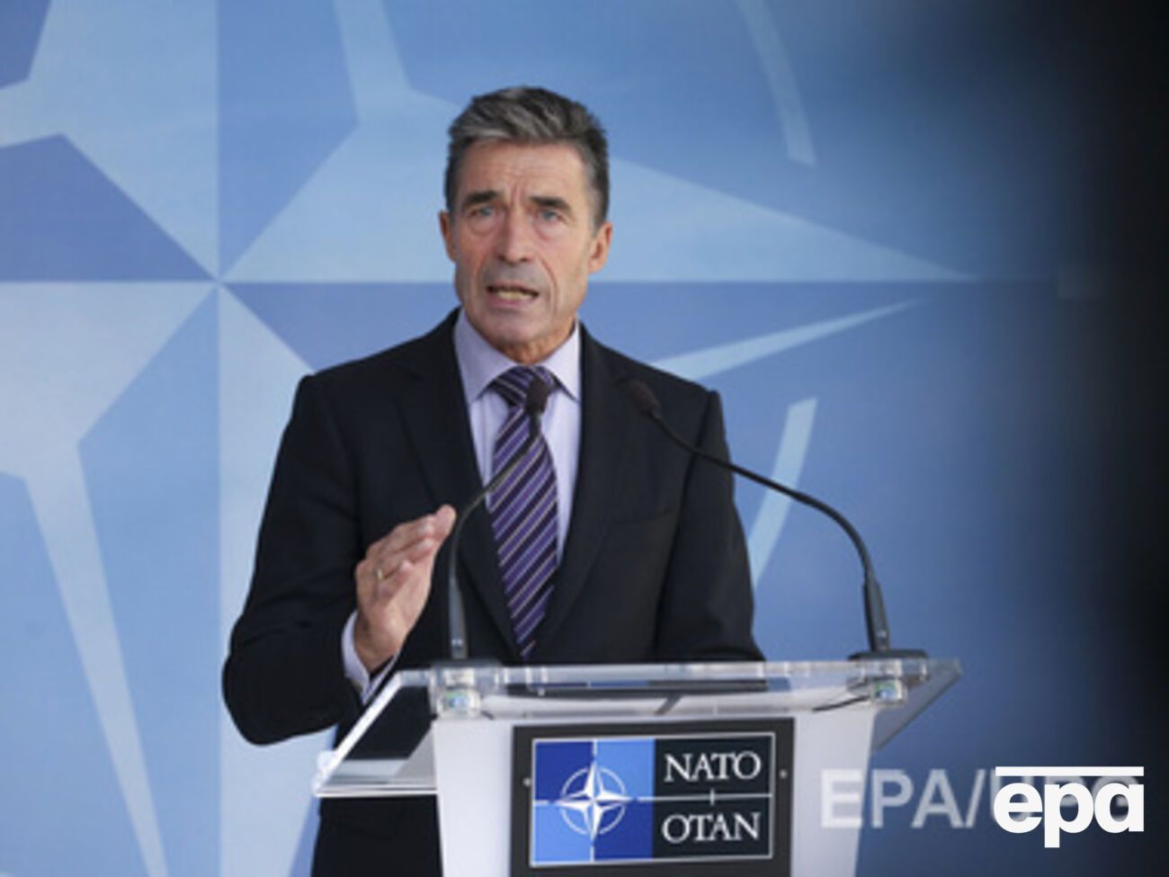 Расмуссен назвал оправдания Кремля "пустыми опровержениями"