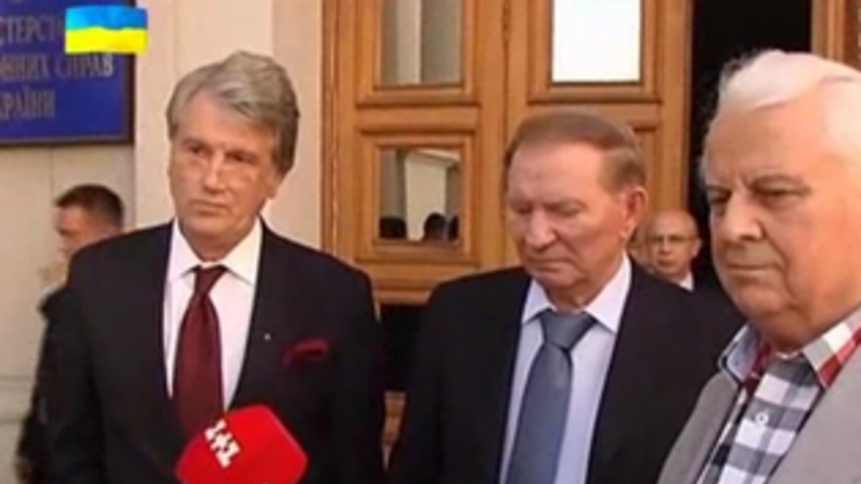 Кравчук, Кучма и Ющенко поддержали интеграцию Украины в НАТО