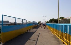Молодые люди присоединились к патриотичному флешмобу