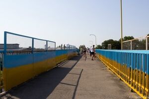 Молодые люди присоединились к патриотичному флешмобу