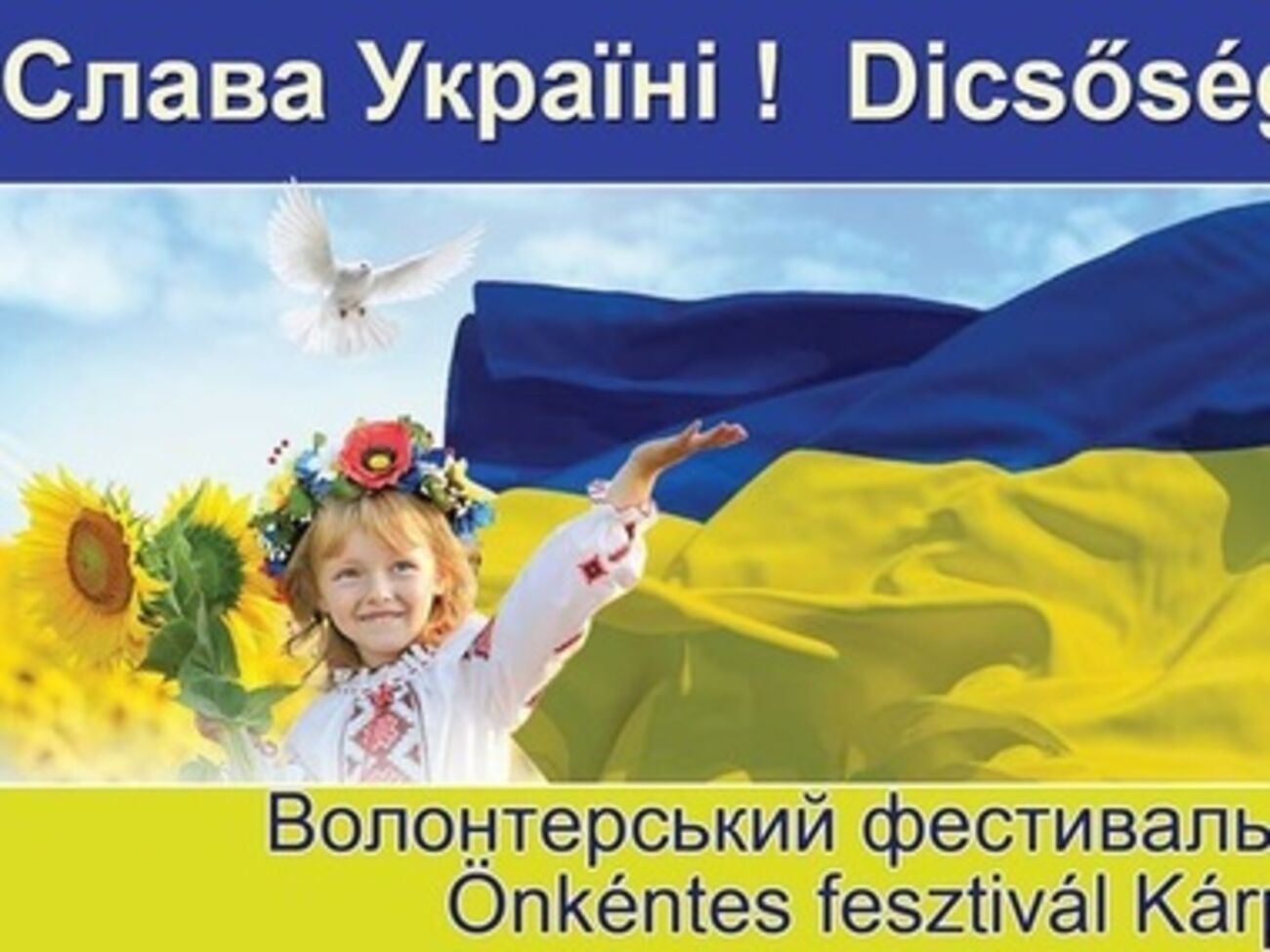 Цель фестиваля --- собрать средства на нужды армии