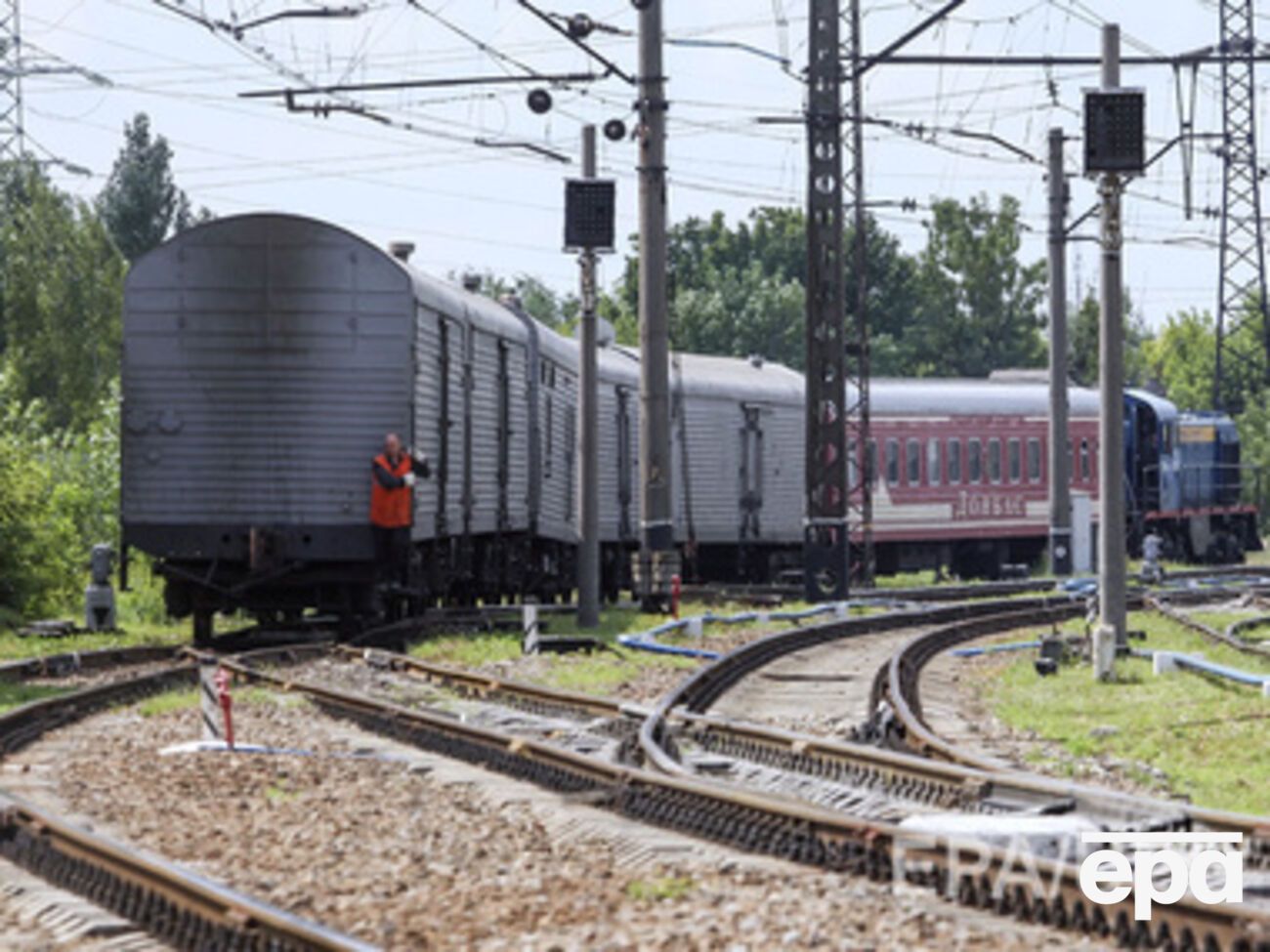 Груз отвезли на территорию харьковского завода им. Малышева