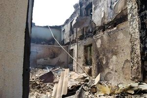 Артиллерийские обстрелы в городе практически не утихают