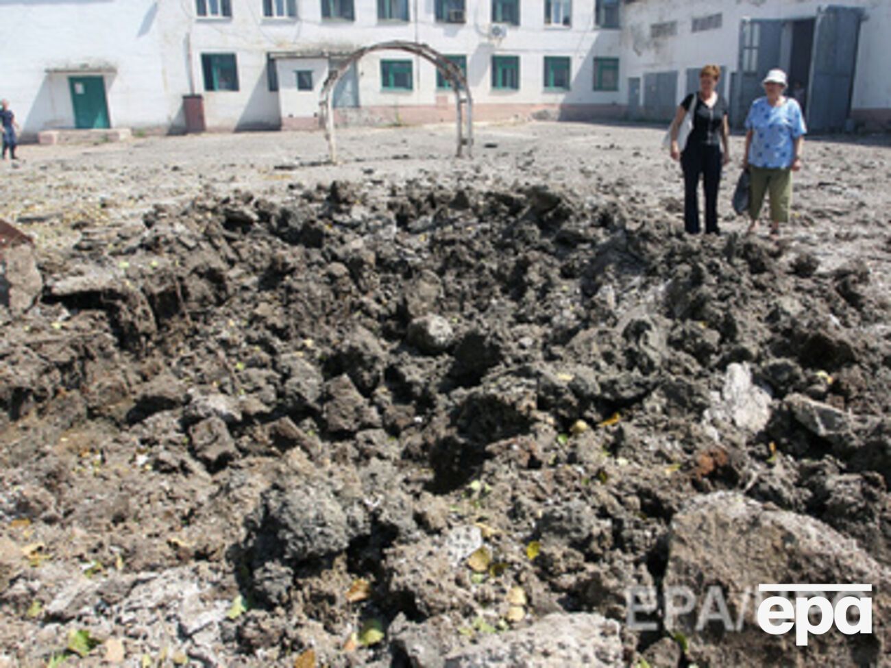 В субботу вечером Горловка подверглась обстрелу