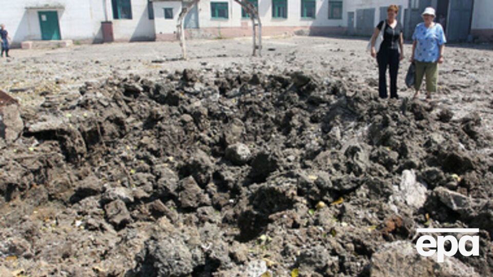 В субботу вечером Горловка подверглась обстрелу