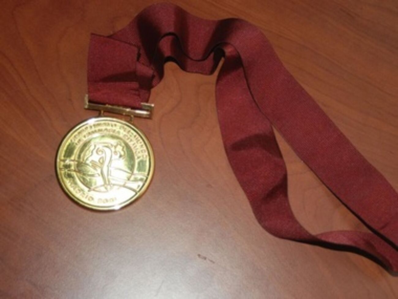 Выставленная на продажу золотая медаль&nbsp;Натальи Годунко