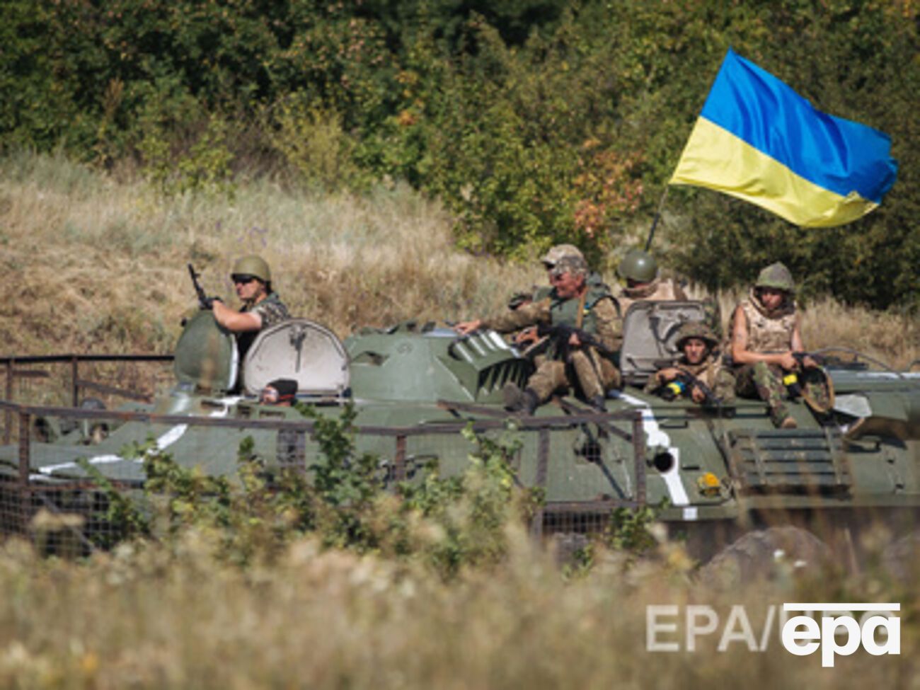 Украинских военных обстреливают с территории РФ