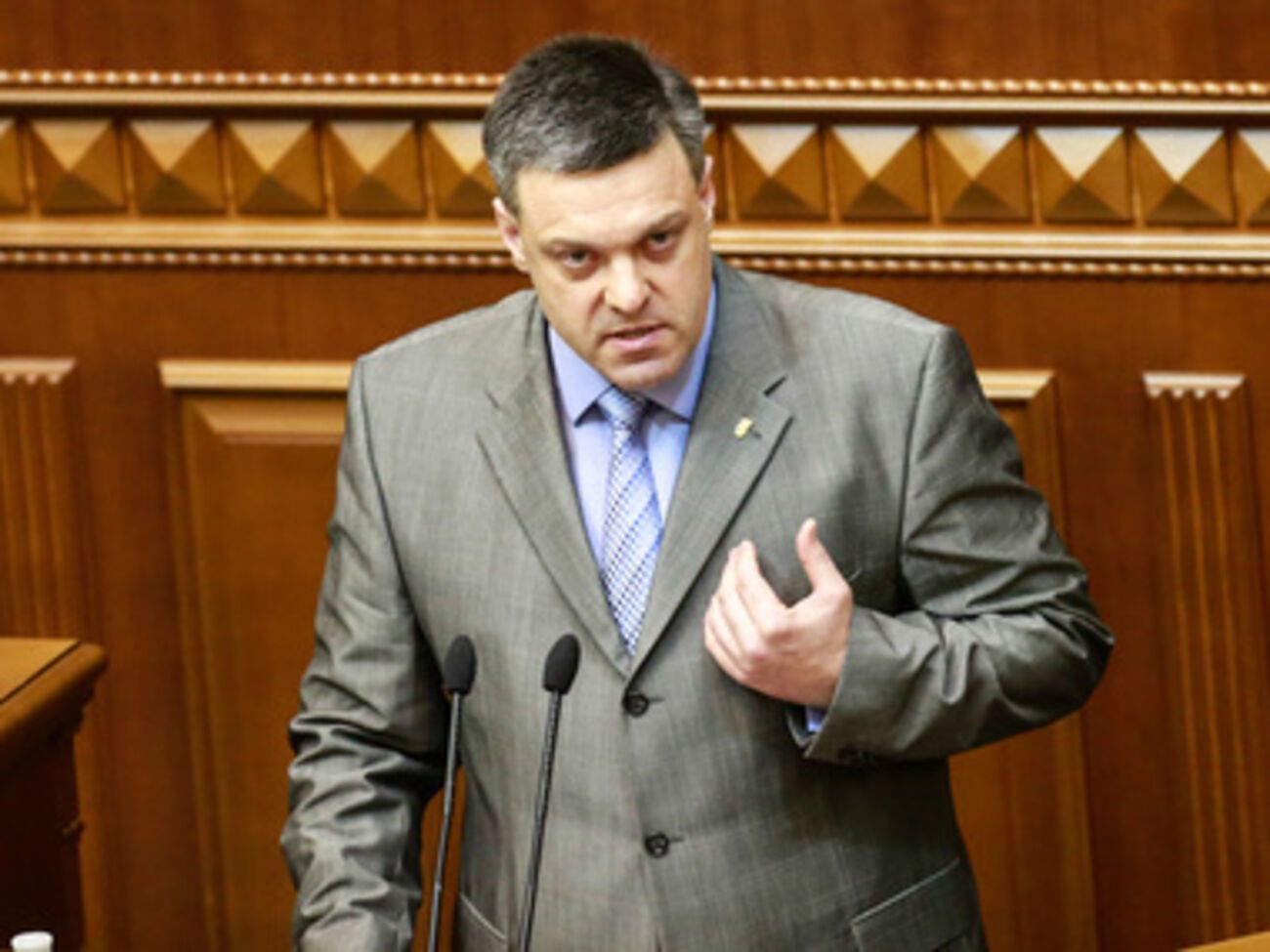 Олег Тягнибок выступает за выборы по пропорциональной системе