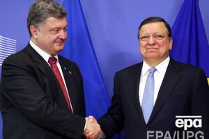 Баррозу обещает Украине $1 млрд и помощь на восстановление Донбасса в конце года