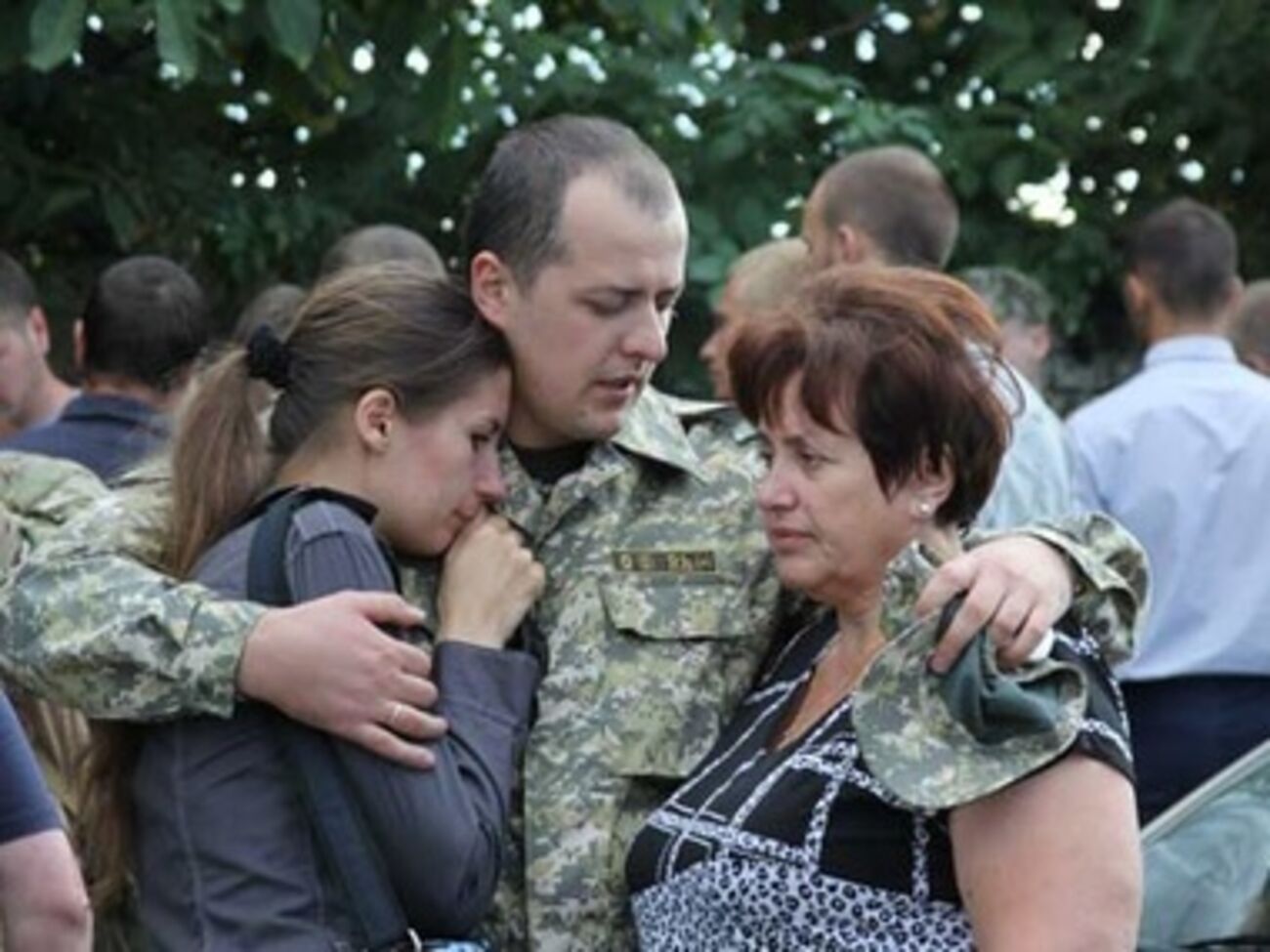 Решение о службе на востоке Украины бойцы приняли добровольно