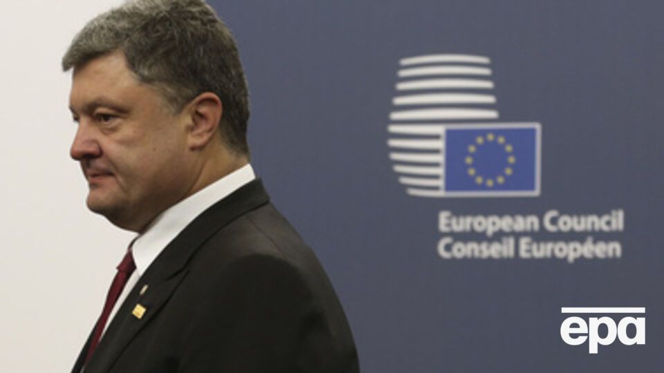 Порошенко вчера пообщался с лидерами ЕС