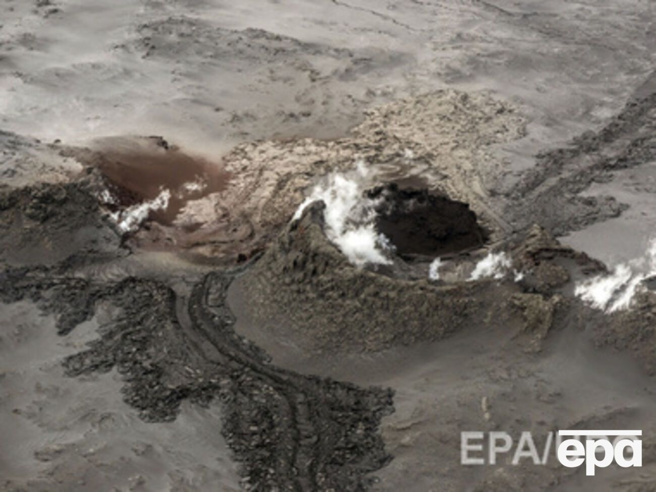 Вулкан Бардарбунга в Исландии