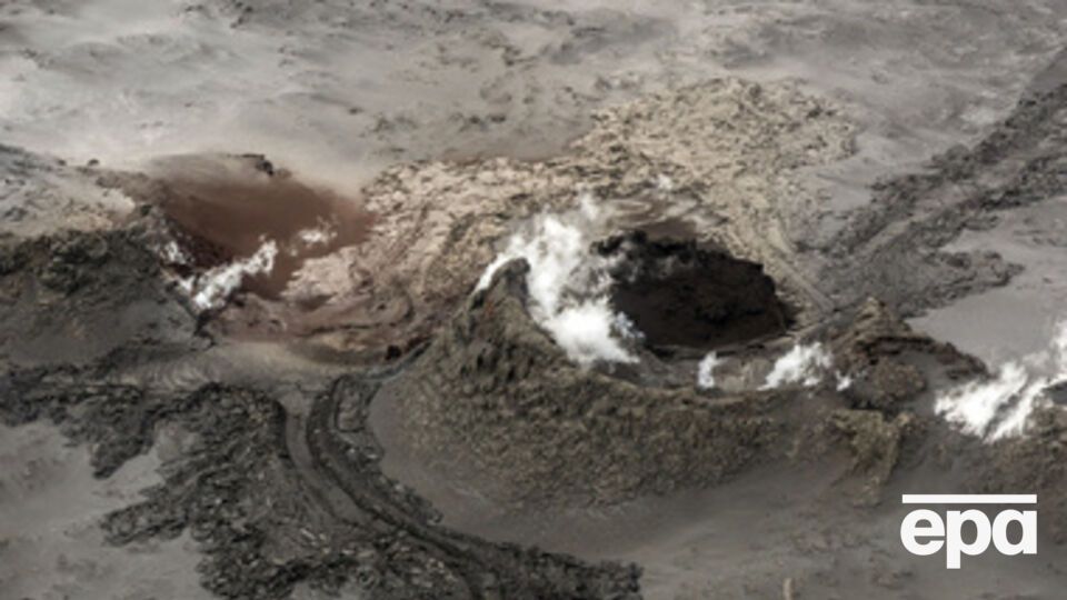 Вулкан Бардарбунга в Исландии