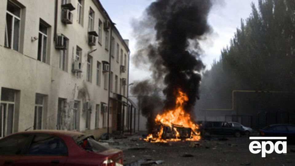 Донецк продолжает обстреливать тяжелая артиллерия