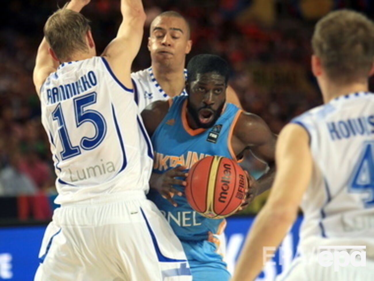 Украинцы уступили финнам