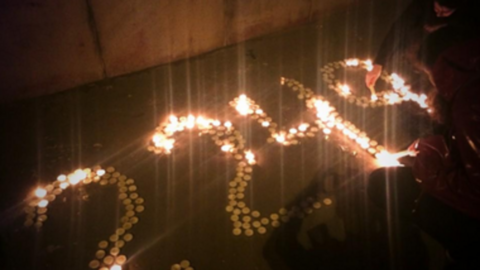 Жители Москвы пришли почтить память погибших в войне