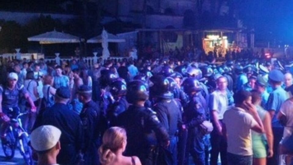 Инцидент произошел около 10 вечера 3 августа