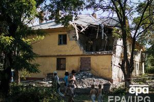 Из-за боевых действий в городе разрушена инфраструктура