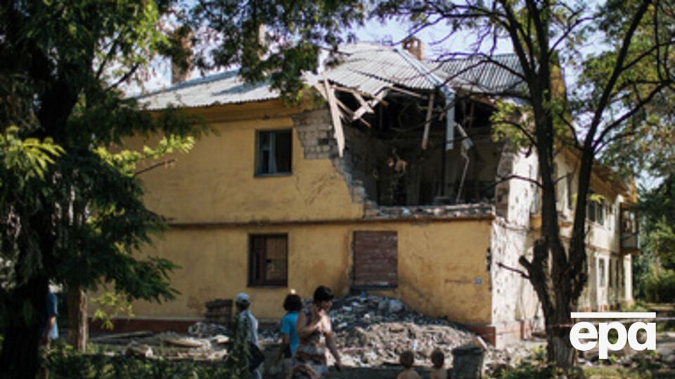 Из-за боевых действий в городе разрушена инфраструктура