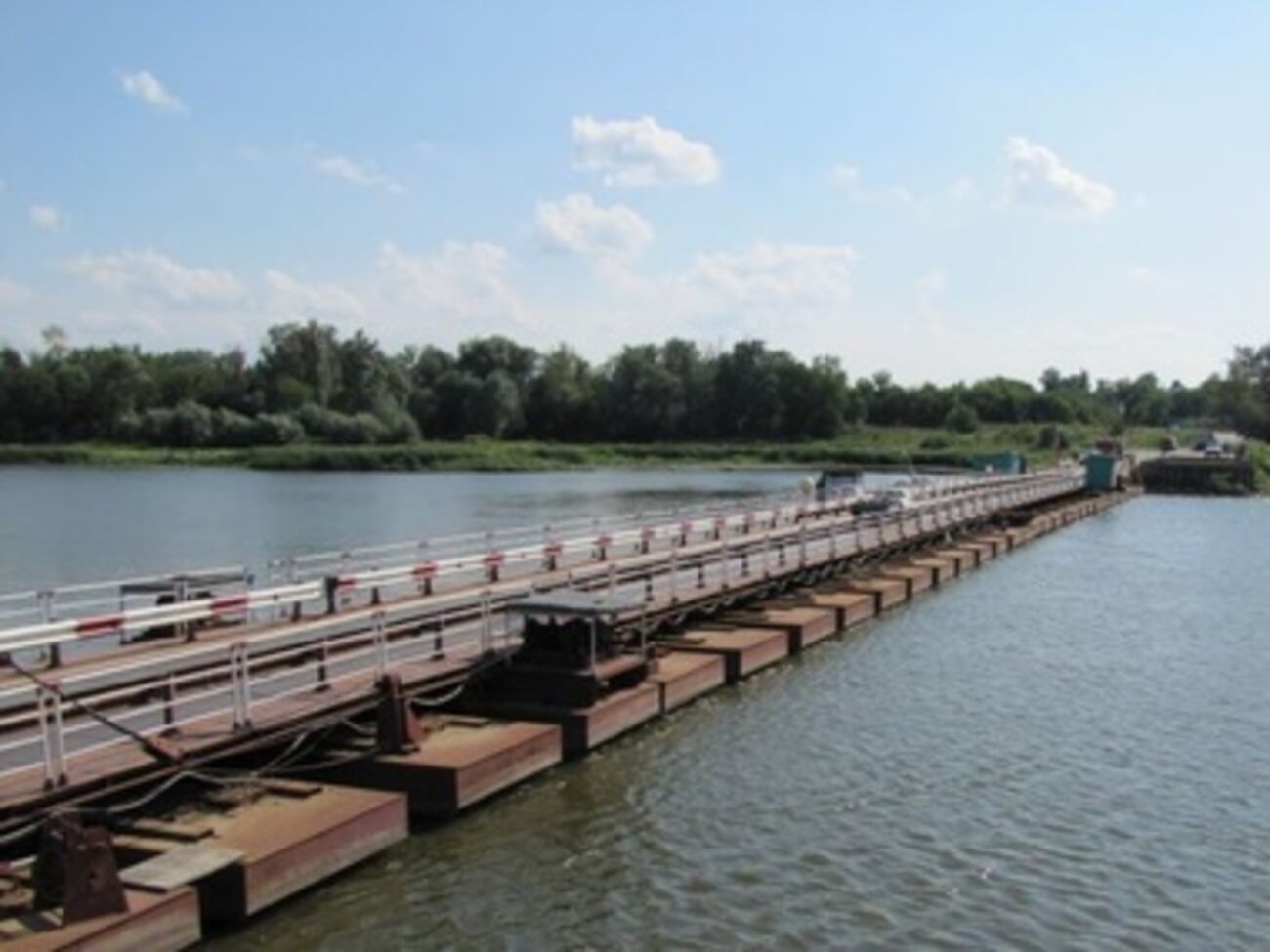 Вероятные места для создания понтонных переправ&nbsp;&ndash; село Поповка и город Свердловск