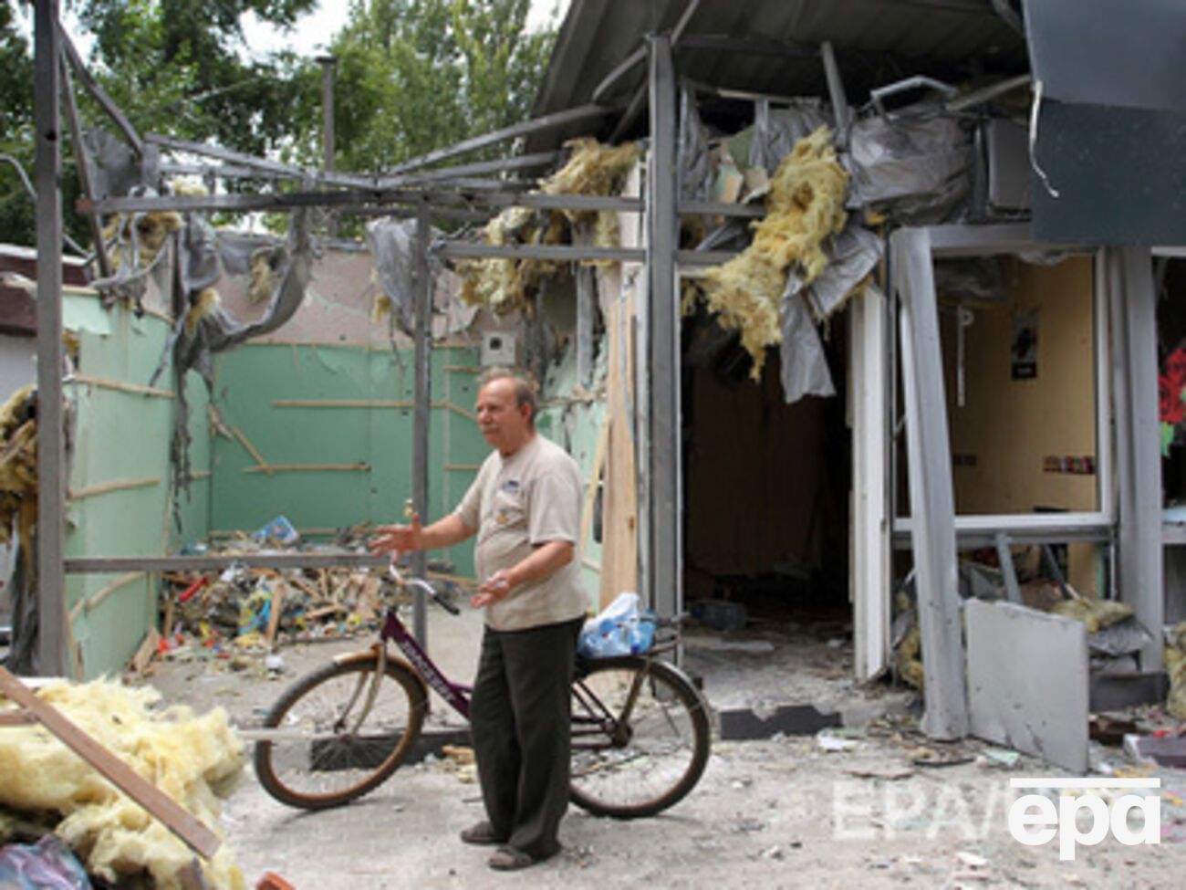 Война разрушила коммуникации в Луганске