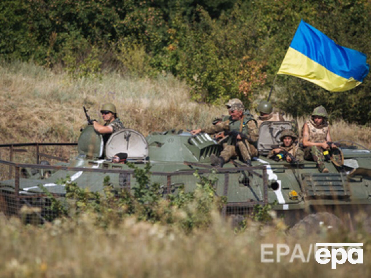 Террористы рассказали, как гонялись за украинским БТР с бензопилой