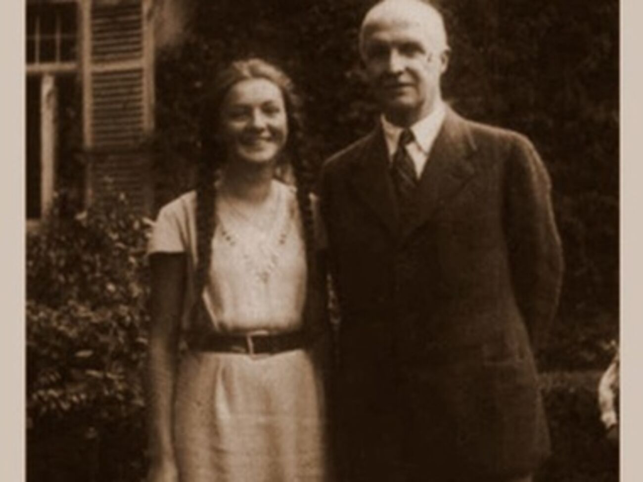 Павел Скоропадский с дочерью Еленой