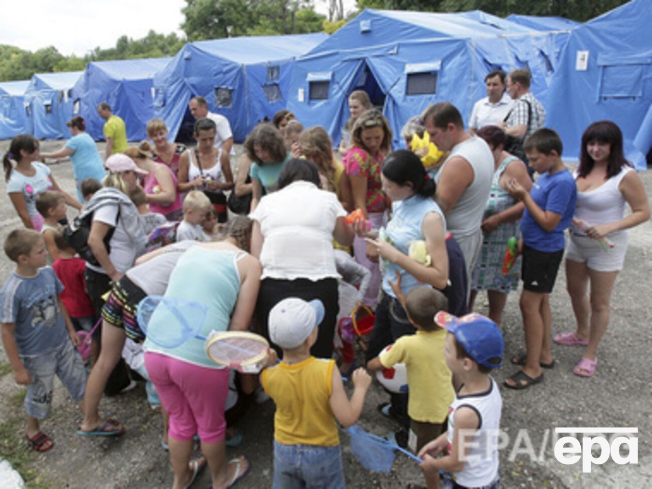 Лагерь для беженцев