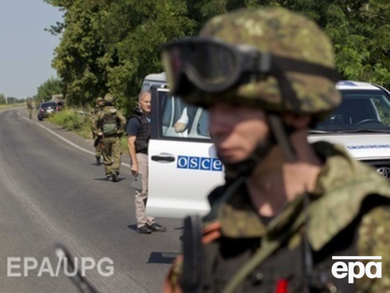 Украинские военные сообщили ОБСЕ, что они без боеприпасов, топлива и продовольствия находятся в окружении сепаратистов