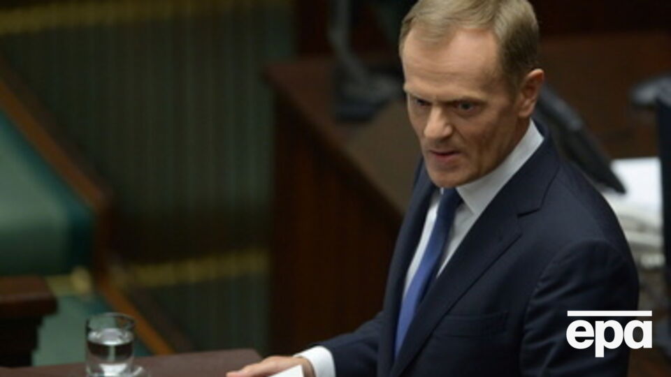 Угроза прямого вторжения России в Украину возросла за последние несколько дней, заявил Туск