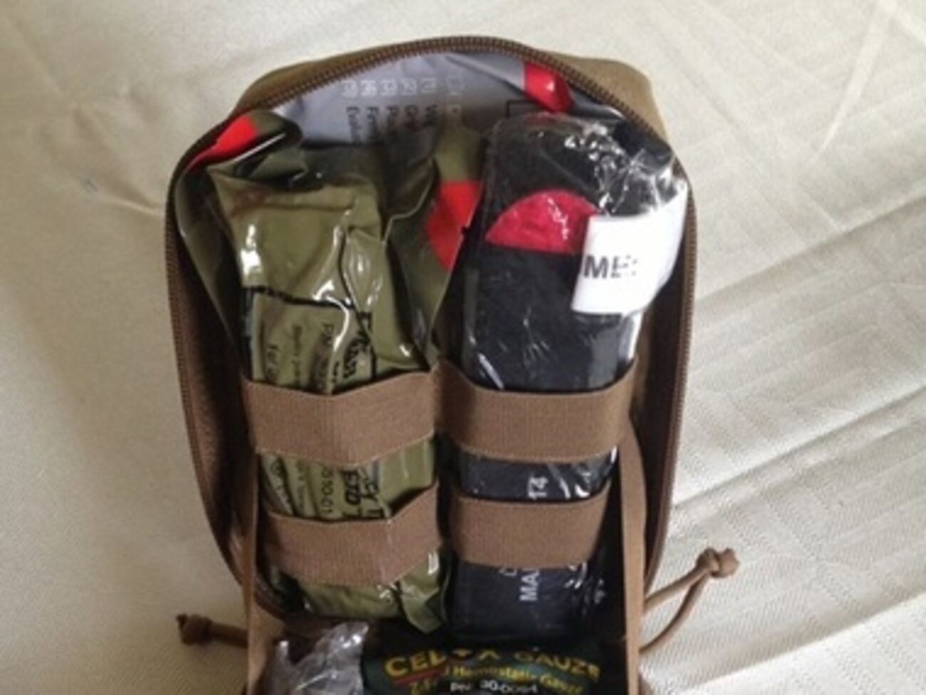 Военные получат аптечки через несколько дней