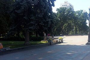 Из Мариинского парка убрали временные сооружения