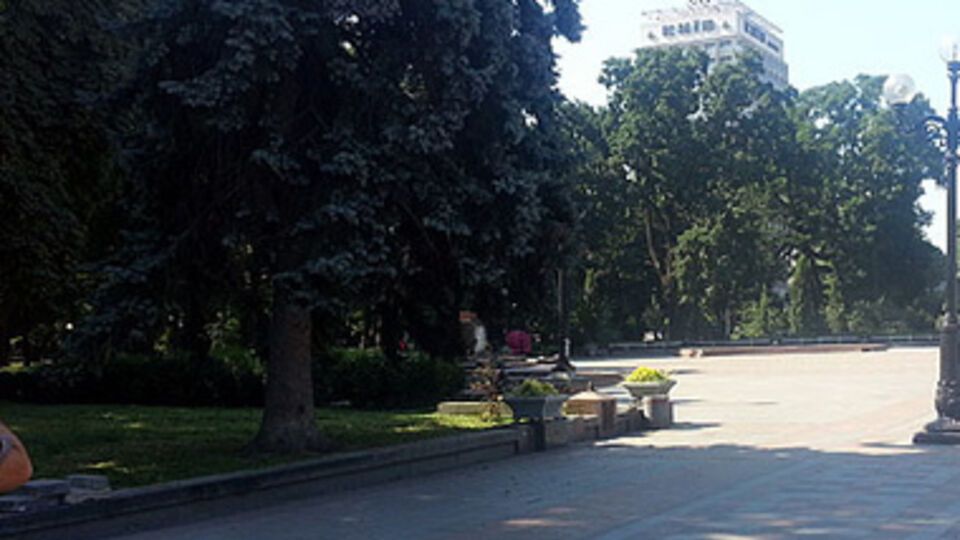 Из Мариинского парка убрали временные сооружения