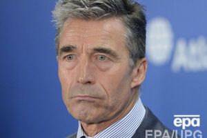 Андерс Фог Расмуссен приземлился в Киеве