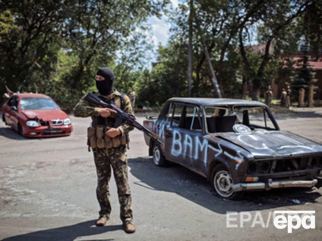 Украинские военные обезвредили машину со взрывчаткой